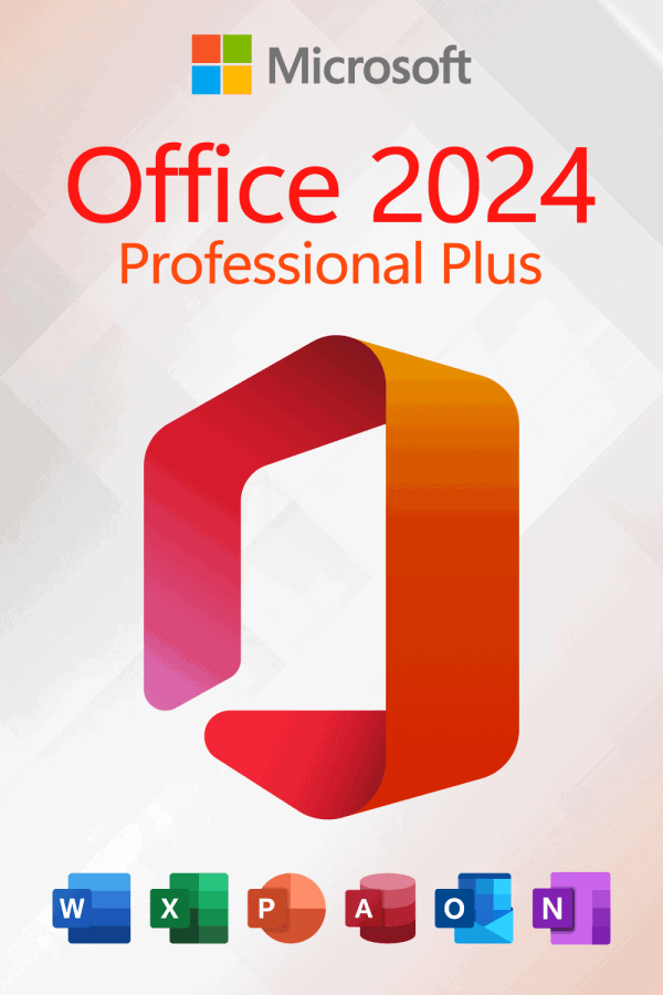 Microsoft Office 2024 Professional Plus License for 3 devices